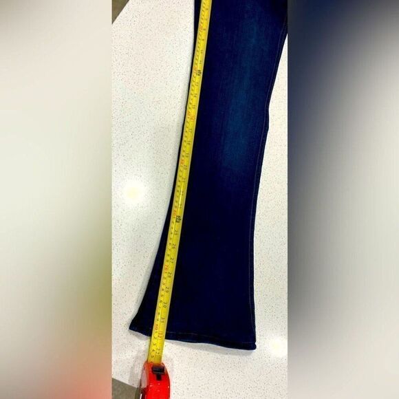 7 For All Mankind Kaylie Stretch Bootcut Flare Jeans 29x32 EUC - Picture 5 of 10